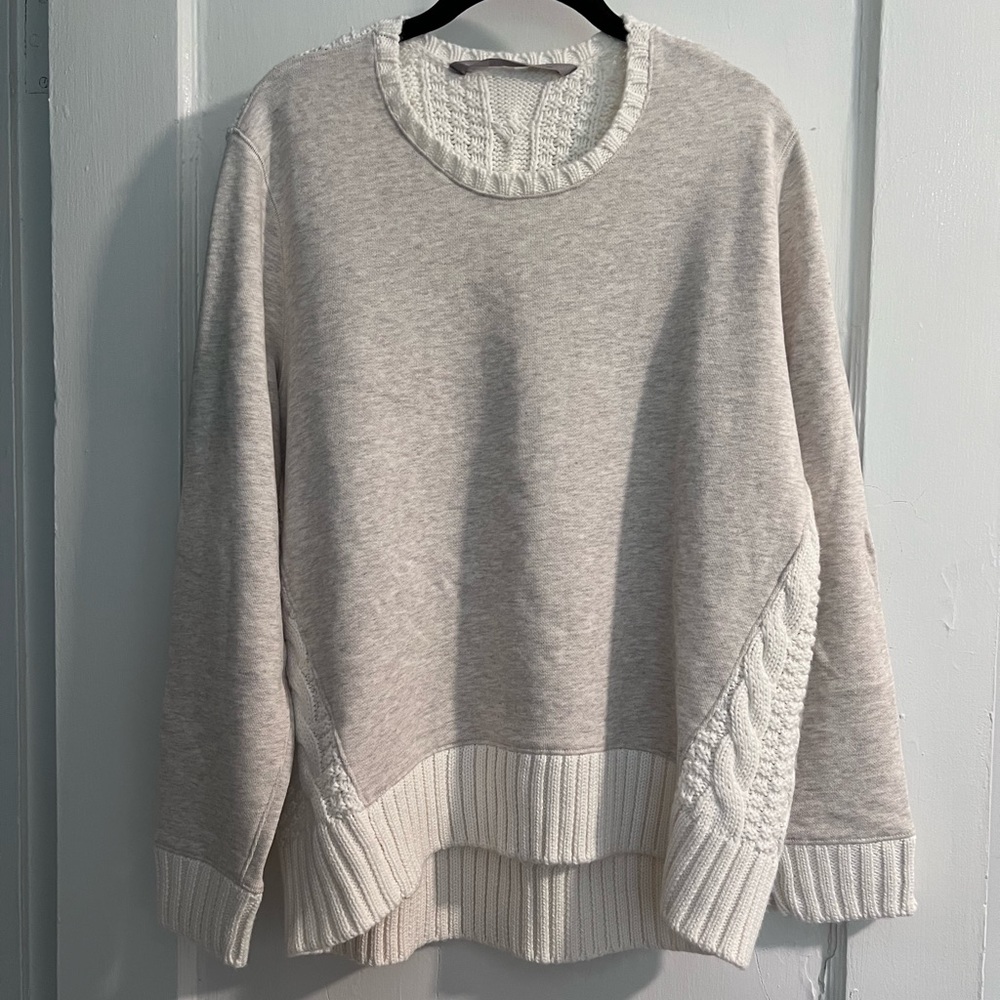 Athleta cream sweater